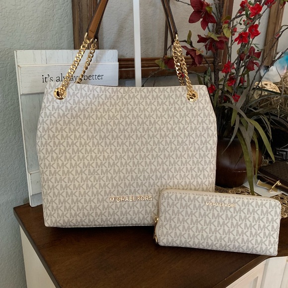 ♥️ New vanilla MK set large  only wallet - Picture 2 of 8